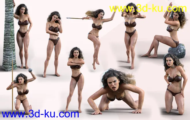 Z Wild Beauty Shape and Pose Mega Set模型的图片7