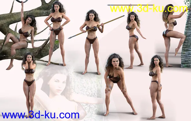 Z Wild Beauty Shape and Pose Mega Set模型的图片8