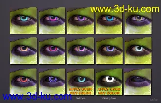 3D打印模型Zellarian for Nix 8 and Genesis 8 Male的图片