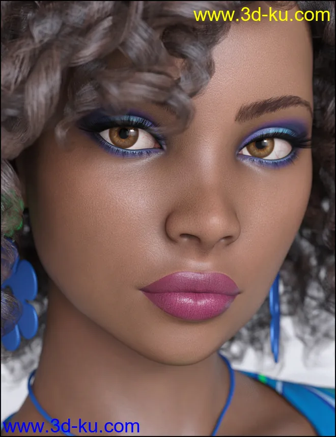 Zenobia for Genesis 8 and 8.1 Female模型的图片1