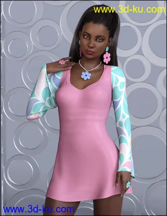 3D打印模型Zenobia for Genesis 8 and 8.1 Female的图片