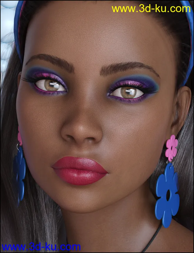 Zenobia for Genesis 8 and 8.1 Female模型的图片3