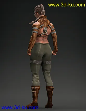 3D打印模型Zero38 Outfit for Genesis 8 Females的图片