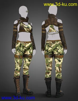 3D打印模型Zero38 Outfit Texture Add-on的图片