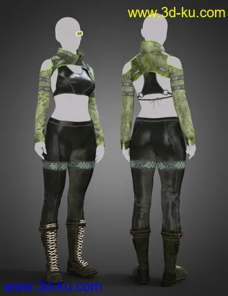 3D打印模型Zero38 Outfit Texture Add-on的图片