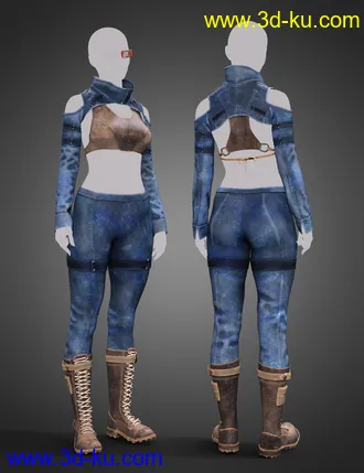 3D打印模型Zero38 Outfit Texture Add-on的图片