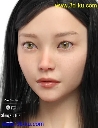 3D打印模型ZhangXiu HD For Genesis 8 Female的图片