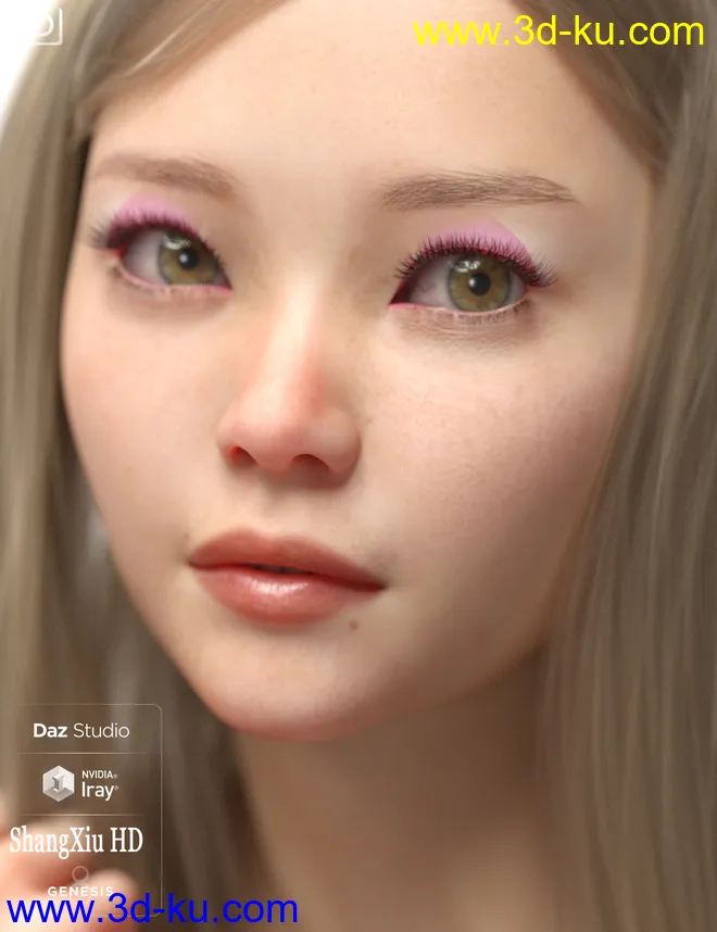 ZhangXiu HD For Genesis 8 Female模型的图片13