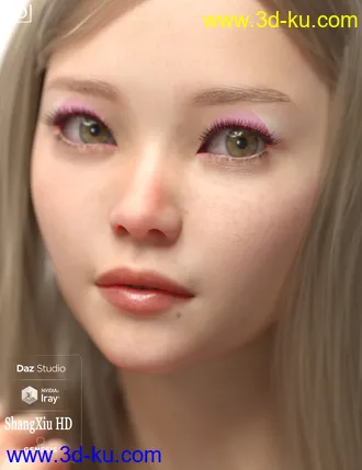 3D打印模型ZhangXiu HD For Genesis 8 Female的图片