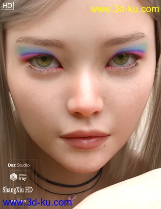 3D打印模型ZhangXiu HD For Genesis 8 Female的图片