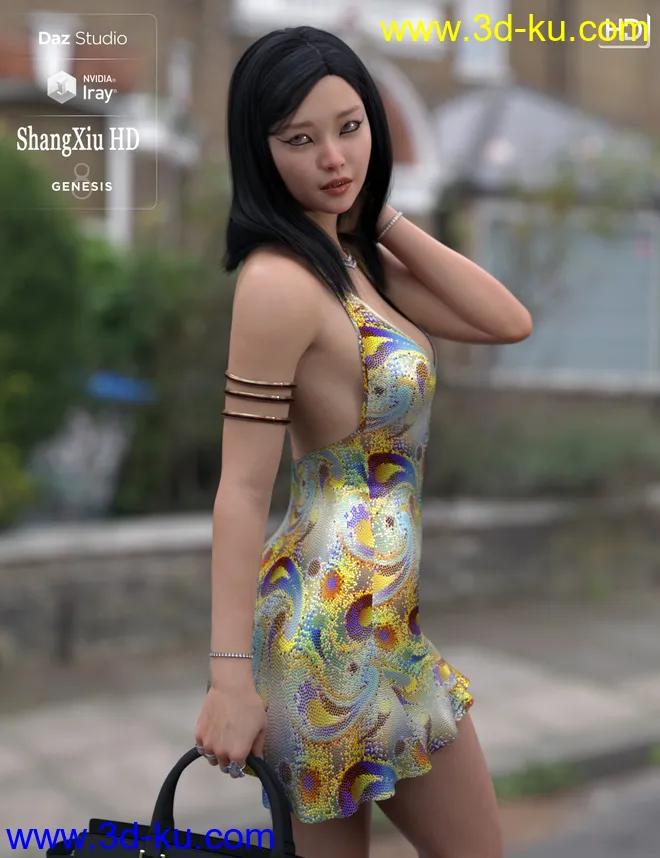 ZhangXiu HD For Genesis 8 Female模型的图片17