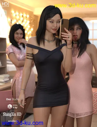 3D打印模型ZhangXiu HD For Genesis 8 Female的图片