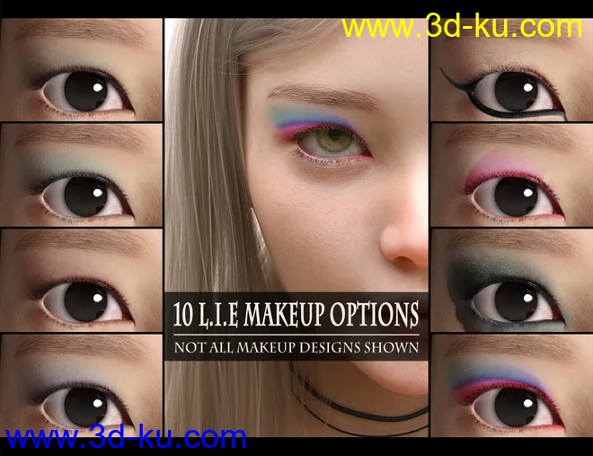 ZhangXiu HD For Genesis 8 Female模型的图片19