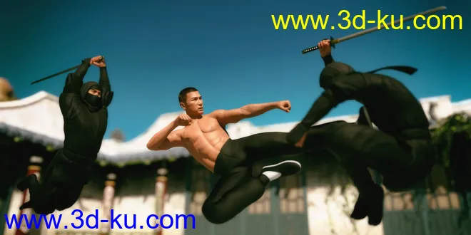 Zhen HD for Genesis 8.1 Male模型的图片6