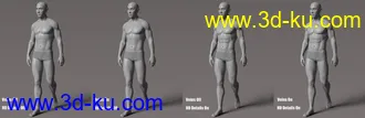 3D打印模型Zhen HD for Genesis 8.1 Male的图片