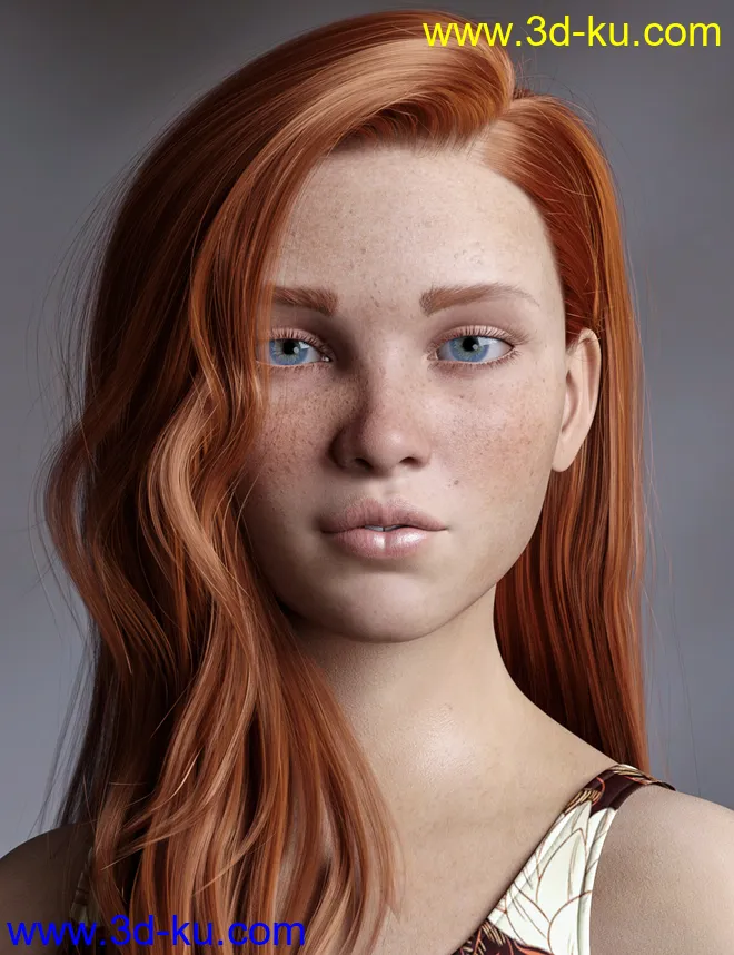 Ziggie For Genesis 8.1 Female模型的图片2