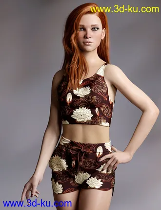 3D打印模型Ziggie For Genesis 8.1 Female的图片