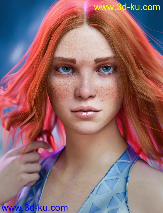 Ziggie For Genesis 8.1 Female模型的图片9