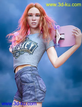 3D打印模型Ziggie For Genesis 8.1 Female的图片