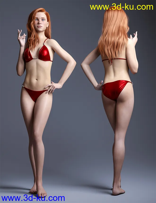 Ziggie For Genesis 8.1 Female模型的图片16