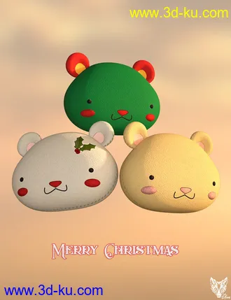 3D打印模型ZK Bear Cushion的图片