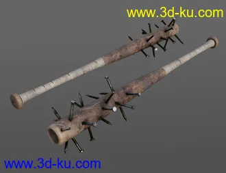 Zombie and Survivor Poses and Props模型的图片2