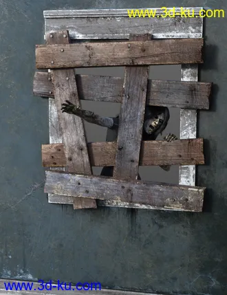 3D打印模型Zombie Animations for Genesis 8.1 Male and Genesis 8.1 Female的图片