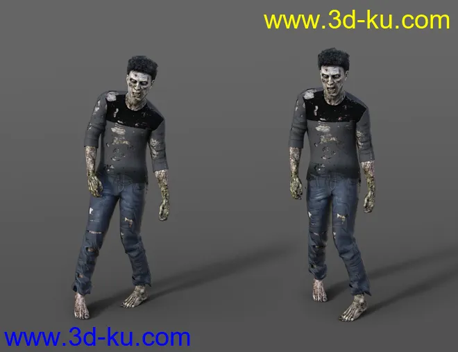 Zombie Animations for Genesis 8.1 Male and Genesis 8.1 Female模型的图片5