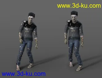 3D打印模型Zombie Animations for Genesis 8.1 Male and Genesis 8.1 Female的图片