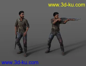 3D打印模型Zombie Survivor Animations for Genesis 8.1 Male and Genesis 8.1 Female的图片