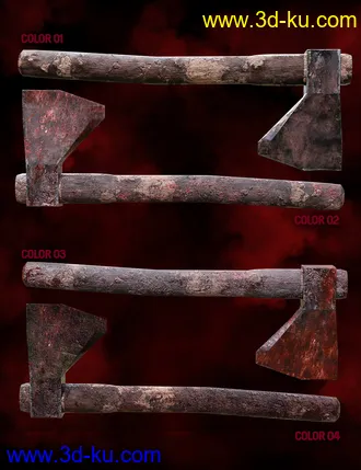 3D打印模型Zombie Weapons Set的图片