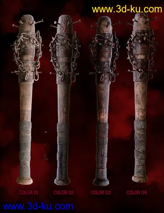 3D打印模型Zombie Weapons Set的图片