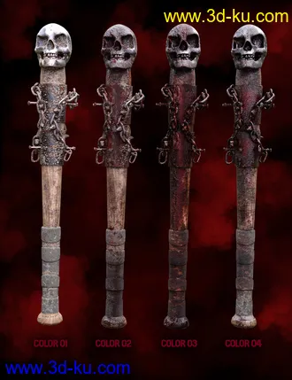 3D打印模型Zombie Weapons Set的图片