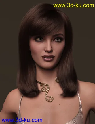 3D打印模型2022-01 Hair for Genesis 8 and 8.1 Females的图片