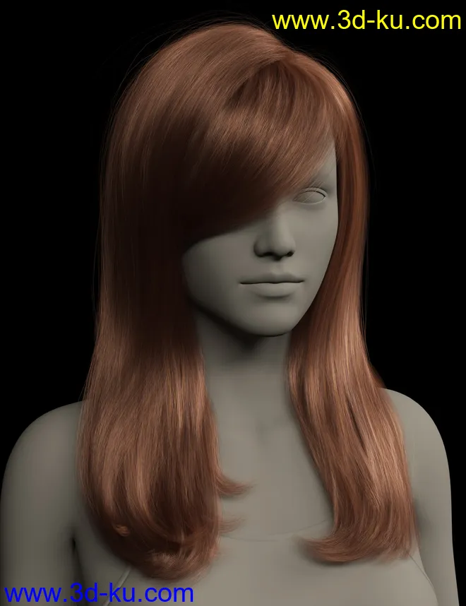 2022-01 Hair for Genesis 8 and 8.1 Females模型的图片12
