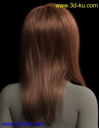 3D打印模型2022-01 Hair for Genesis 8 and 8.1 Females的图片