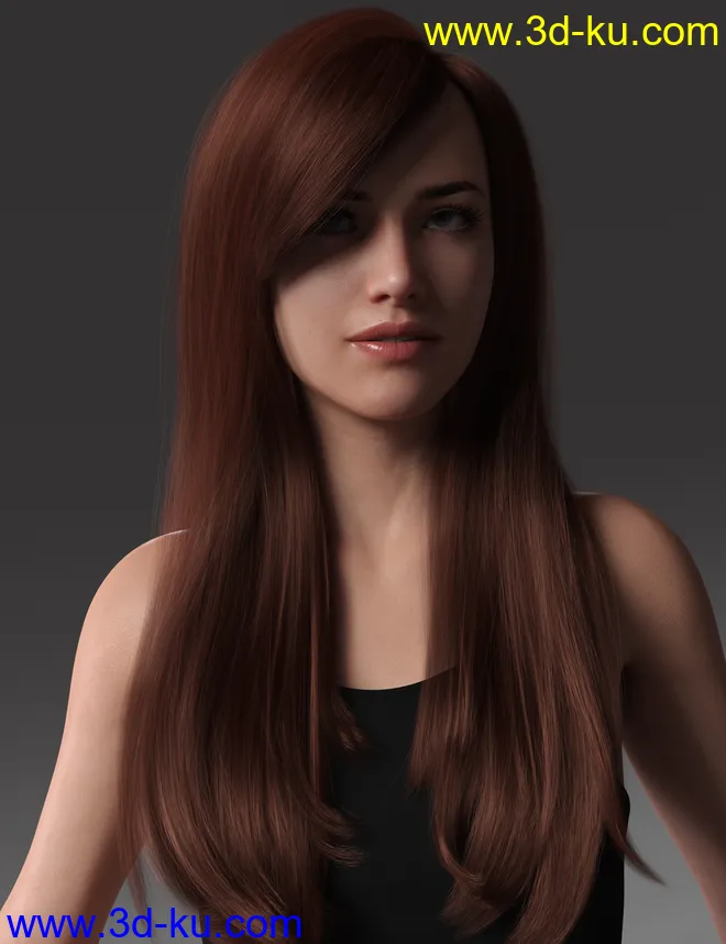 2022-01 Hair for Genesis 8 and 8.1 Females模型的图片21