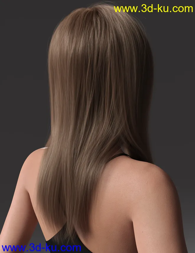 2022-01 Hair for Genesis 8 and 8.1 Females模型的图片23