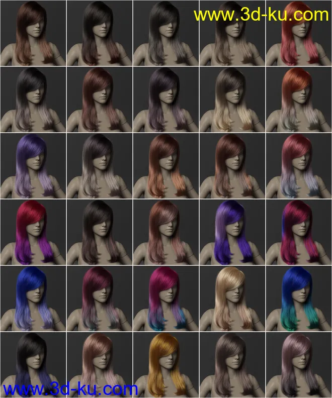 2022-01 Hair Texture Expansion模型的图片6
