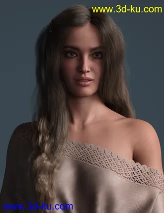 3D打印模型2022-02 Hair for Genesis 8 and 8.1 Females的图片