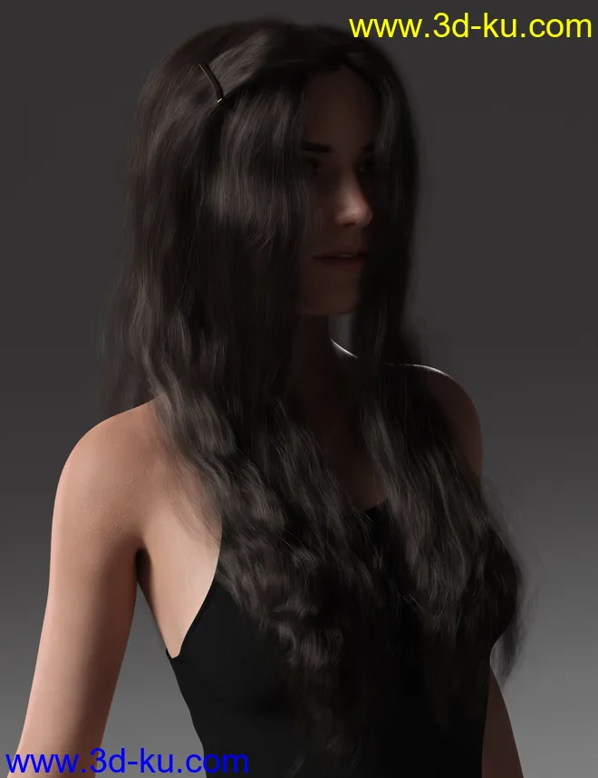 2022-02 Hair for Genesis 8 and 8.1 Females模型的图片11