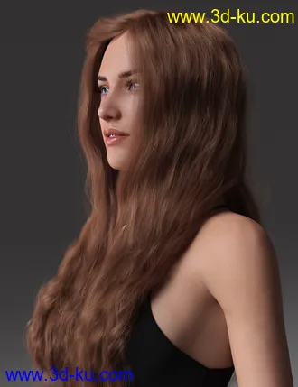 3D打印模型2022-02 Hair for Genesis 8 and 8.1 Females的图片