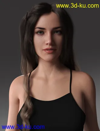 3D打印模型2022-02 Hair for Genesis 8 and 8.1 Females的图片