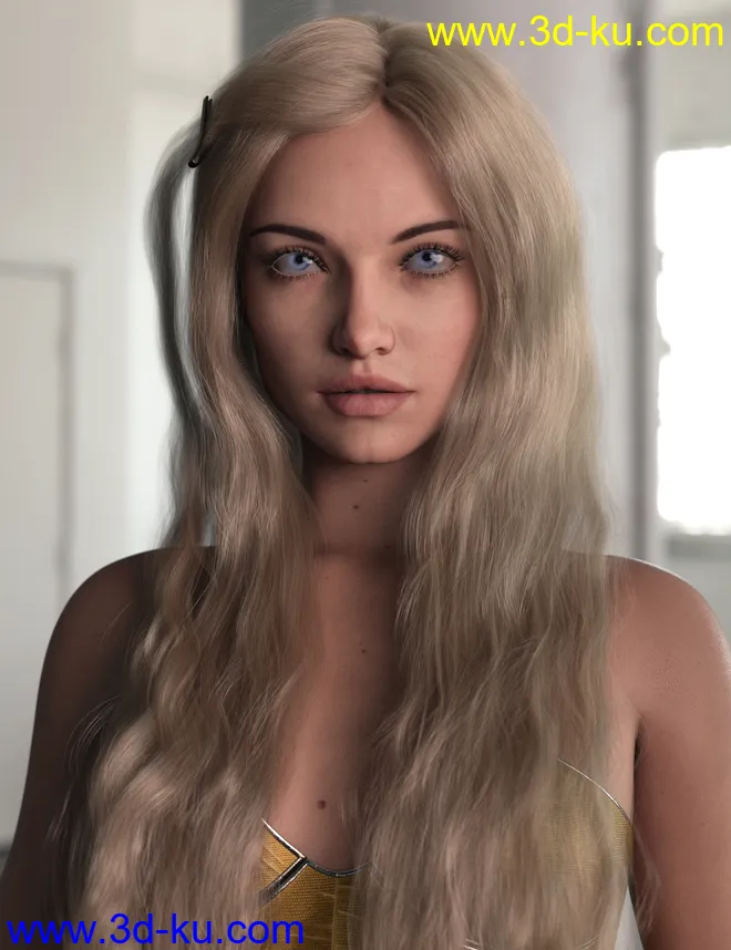 2022-02 Hair for Genesis 8 and 8.1 Females模型的图片15