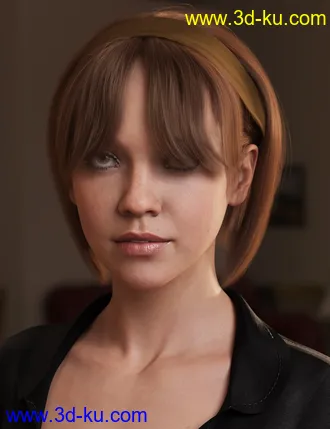 3D打印模型2022-03 Hair for Genesis 8 and 8.1 Females的图片