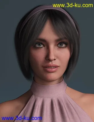 3D打印模型2022-03 Hair for Genesis 8 and 8.1 Females的图片