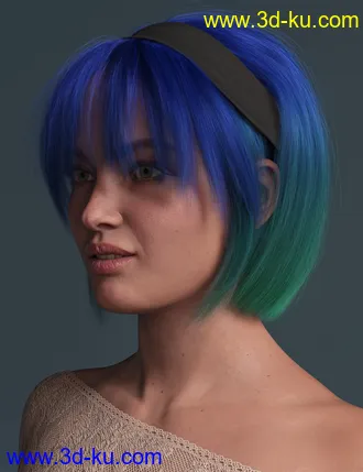 3D打印模型2022-03 Hair Texture Expansion的图片