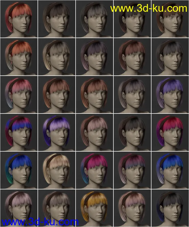 2022-03 Hair Texture Expansion模型的图片6
