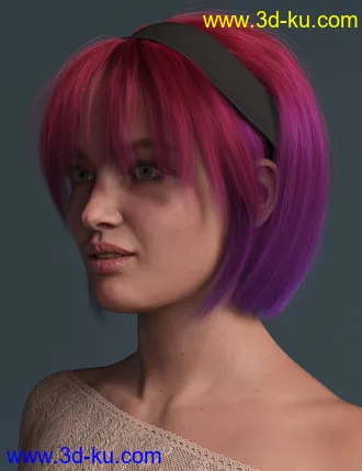 3D打印模型2022-03 Hair Texture Expansion的图片