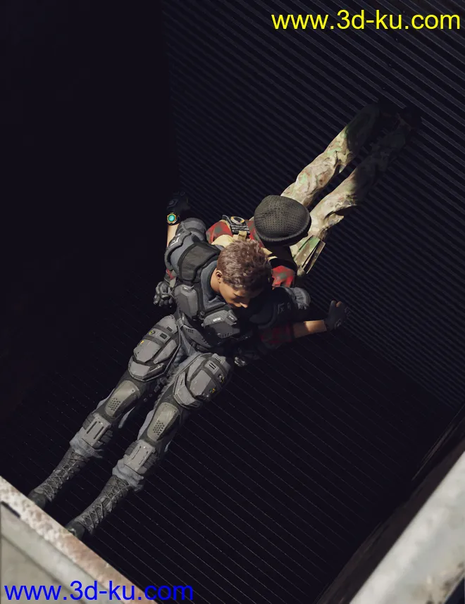 A Hard Life Poses for Genesis 8 and 8.1模型的图片2